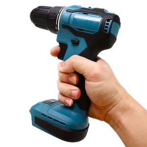 Taladro <span class=keywords><strong>de</strong></span> impacto eléctrico inalámbrico sin escobillas <span class=keywords><strong>de</strong></span> 18V y 90Nm, herramienta eléctrica recargable para batería <span class=keywords><strong>Ma</strong></span>, diámetro máximo <span class=keywords><strong>de</strong></span> perforación <span class=keywords><strong>de</strong></span> 10 <span class=keywords><strong>mm</strong></span> - Product Image 5