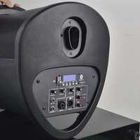 Système de sonorisation colonne intégré en gros 400W RMS avec 8 haut-parleurs NEO de 2,75 pouces et subwoofer de 8 pouces, DSP 4 modes pour projets audio professionnels