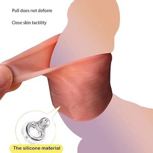 Anello Estensore per Pene, Guaina per Allungare e Ispessire il Glande, Giocattoli Sessuali per Uomini - Product Image 4