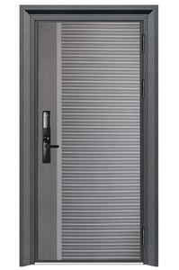 Cửa trước bằng thép không gỉ chống trộm hiện đại cho biệt thự an ninh đa khóa với thiết kế bề mặt hoàn thiện mở thủ công - Product Image 2