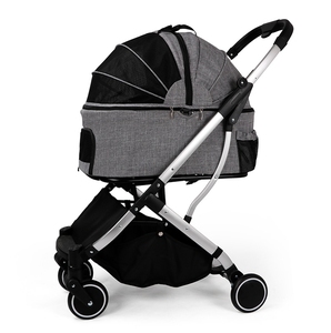 Chariots à 4 roues pour animaux de compagnie de conception nouvelle / Poussette pliable pour chiens, facile à transporter - Product Image 1