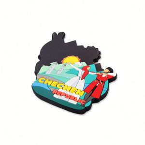 Customised Alphabet Magnets 2D Embossed Soft Rubber Silicon Magnetic <b>Fridge</b> - Product Image 4