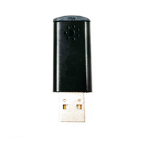 Mini Microphone USB-A professionnel sans fil USB condensateur ordinateur micro externe pour ordinateur portable pour rencontrer du plastique métallique en direct