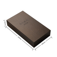 Boîtes en papier rigide avec logo en relief personnalisé, boîte cadeau Tian Di Lid pour étui de téléphone en métal haut de gamme, doublure en microfibre, boîte de rangement