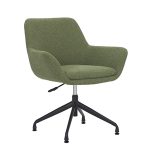 Wholesale Swivel Adjustable <strong>Office</strong> <strong>Chair</strong> <strong>Green</strong> Fabric Upholstered Home Desk <strong>Chair</strong> - Product Image 1