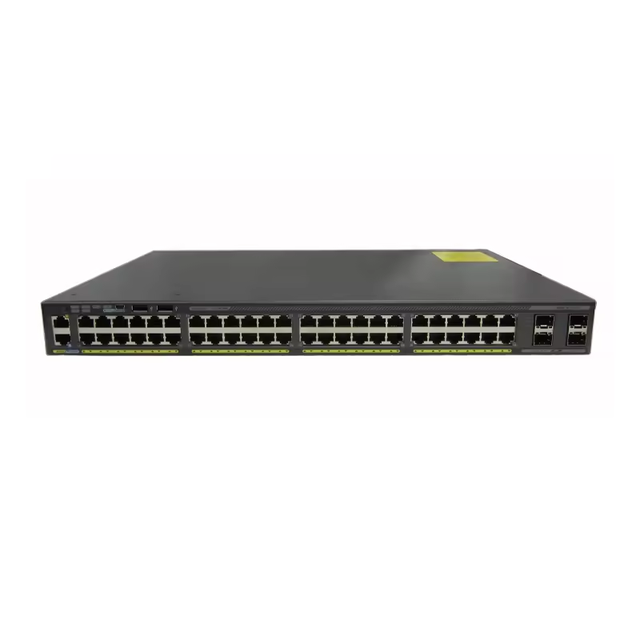 WS-C2960X-48LPS-L Used Original 2960X Series Switch 48-Port Gigabit PoE+ 4X SFP Port 216Gbps Capacity Stackable