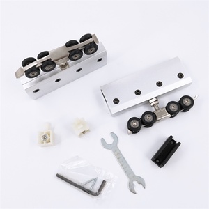 Rouleaux de porte en verre de haute qualité suspendus <span class=keywords><strong>roue</strong></span> de porte en verre <span class=keywords><strong>suspendu</strong></span> rouleau de porte coulissante en verre - Product Image 4