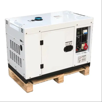 Fabrikpreis Leise Elektrische Dieselgeneratoren 5KW 10KW 220V Nennspannung 60HZ Frequenz Tragbar Dreiphasig Bürstenlos