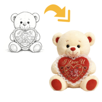 Petit ours en peluche personnalisé avec logo, cadeau pour événement d'entreprise