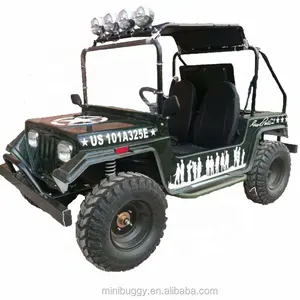 125cc Gas Diesel Jeep Adult Leisure Golf Cart Mountain Car