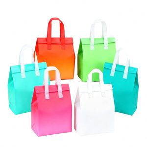 Sac isotherme écologique en non-tissé avec logo personnalisé, sac de courses pour supermarché et livraison de repas, vente en gros - Product Image 1