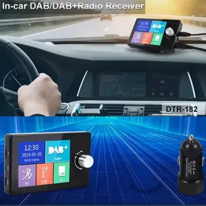 Âm Thanh Kỹ Thuật Số Phát Sóng Stereo 2.8Inch LCD Màn Hình Màu Xe Đài Phát Thanh MP3 Máy Nghe Nhạc FM Transmitter Dab Đài Phát Thanh Receiver Bt Rảnh Tay-Miễn Phí - Product Image 5