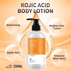 Nouvelle conception OEM, marque privée, crème éclaircissante hydratante végane, lait blanchissant pour la peau, crème blanchissante à l'acide kojique, lotion corporelle - Product Image 2