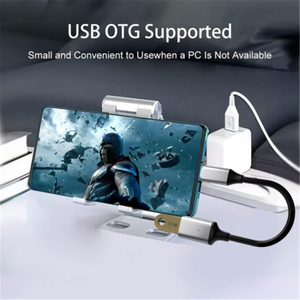 <span class=keywords><strong>Cable</strong></span> <span class=keywords><strong>OTG</strong></span> USB Tipo C de Aleación de Aluminio con LED, Adaptador Convertidor <span class=keywords><strong>OTG</strong></span> USB Tipo C Macho a USB 3.0 Hembra para Macbook, Samsung, Android, <span class=keywords><strong>iPhone</strong></span> - Product Image 4