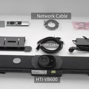 Solución de Videoconferencia 4K Todo en Uno Hitrolink, Vista de Campo Dual de 48MP, Matriz de Micrófonos 8MEMS, BYOD, <span class=keywords><strong>BYOM</strong></span> - Product Image 1