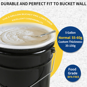 Revestimiento de cubo de 5 galones, revestimiento de pintura de acero <span class=keywords><strong>Antic</strong></span>, 20L - Product Image 5