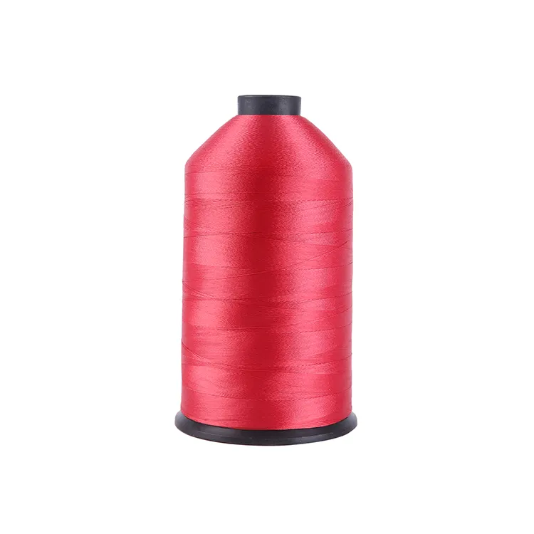 Custom Colour 50/2 Spun 100% Polyester Core Spun Yarn Nylon Polyester Cone Sewing Thread