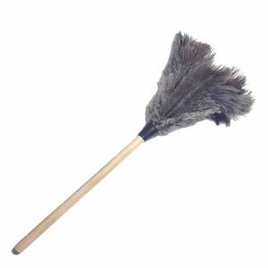 نعام أصلي ESD مع مقبض خشبي لتنظيف الفن الطري قابل للغسل ، - Product Image 3