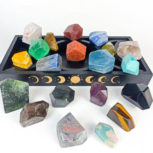 Piedras preciosas energéticas de alta calidad al por mayor, cristal multimaterial sin para Feng Shui - Product Image 2