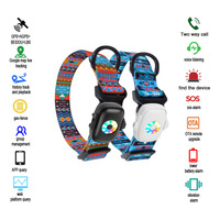 Nouveauté : Mini traceur GPS pour animaux de compagnie compatible avec les cartes SIM, suivi en temps réel GPS & Beidou 4G avec collier pour animaux de compagnie pour application Android/iOS