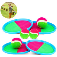 OT2301 - Plastic Paddle Beach Toss and Catch Ball Game Set