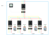 Compteur de consommation électrique WiFi Acrel ADW300-WIFI/C, compteur d'énergie Modbus, dispositif de mesure de puissance, précision de classe 1, certifié CE