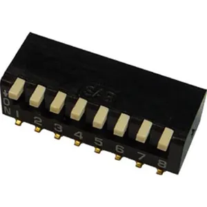 Proveedor profesional SMD 2,54mm interruptor DIP tipo Piano interruptores DIP