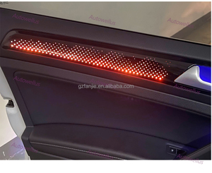 Kit d'éclairage d'ambiance automobile Autowellus 21 lumières 12V pour VW Golf 7 MK7/MK7.5 Facelift, contrôle par écran OEM, lumière décorative symphonique - Product Image 5