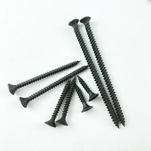 थोक मूल्य 3.5 एक्स 50 मिमी धातु स्व-टैपिंग ड्राईवॉल स्क्रू के लिए ब्लैक बगल हेड ड्राईवॉल स्क्रू - Product Image 4