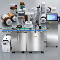 Machine de marquage laser haute vitesse pour bouchons Mopa avec inspection visuelle, convoyeur de bouteilles, codage de date, QR, logo et rejet des articles