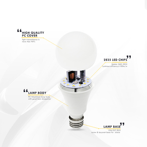 Bombillas LED Eléctricas E27 B22 <span class=keywords><strong>de</strong></span> Fábrica al por Mayor, Lámparas <span class=keywords><strong>de</strong></span> 3W 5W 7W 9W 12W, <span class=keywords><strong>Bombilla</strong></span> LED con Placa SPCB, Piezas <span class=keywords><strong>de</strong></span> Iluminación - Product Image 3