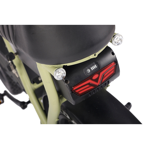 Vélo électrique à assistance au pédalage pour trajets quotidiens, 50 mph, batterie au lithium, pneus larges, ATV08, 7 vitesses, changement de vitesse fluide et efficace pour Var - Product Image 3