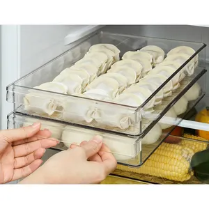 Saver Stackable Refrigerator Fridge Storage Containers Organizer Bins Storage Drawer For Fruits, Vegetables and Fresh Food