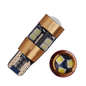 Car T10 12V LED Signal Light <span class=keywords><strong>Orange</strong></span> Amber Light <span class=keywords><strong>Position</strong></span> Parking City Lights T10 168 194 3030 W5W 19SMD LED Bulb White Ice Blue - Product Image 4