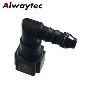 Penjualan Laris Konektor Saluran Bahan Bakar Siku Baja 1/4 Inci Hingga 6.30Mm Inci. Konektor Cepat Saluran Bahan Bakar Suku Cadang Otomatis Nilon - Product Image 3