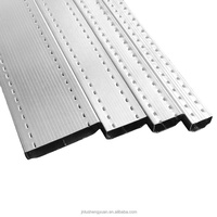 Entretoise de bordure structurelle d'excellente qualité, entretoise en aluminium premium, entretoise de vitrage durable pour les systèmes de vitrage de fenêtres modernes