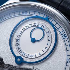 Reloj Tourbillon con Logotipo Personalizado OEM ODM, 40 mm, Acero Inoxidable, Mecánico, Subesfera de 24 Horas, Correa de Cuero Genuino, Reloj para Hombre, CE RoHS ISO - Product Image 4