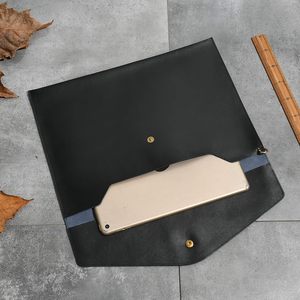 Hot bán công suất lớn Da Phong bì trường hợp Organizer tập tin Túi trường hợp tài liệu thư mục cho thủ tục giấy tờ nộp hồ sơ sản phẩm - Product Image 6