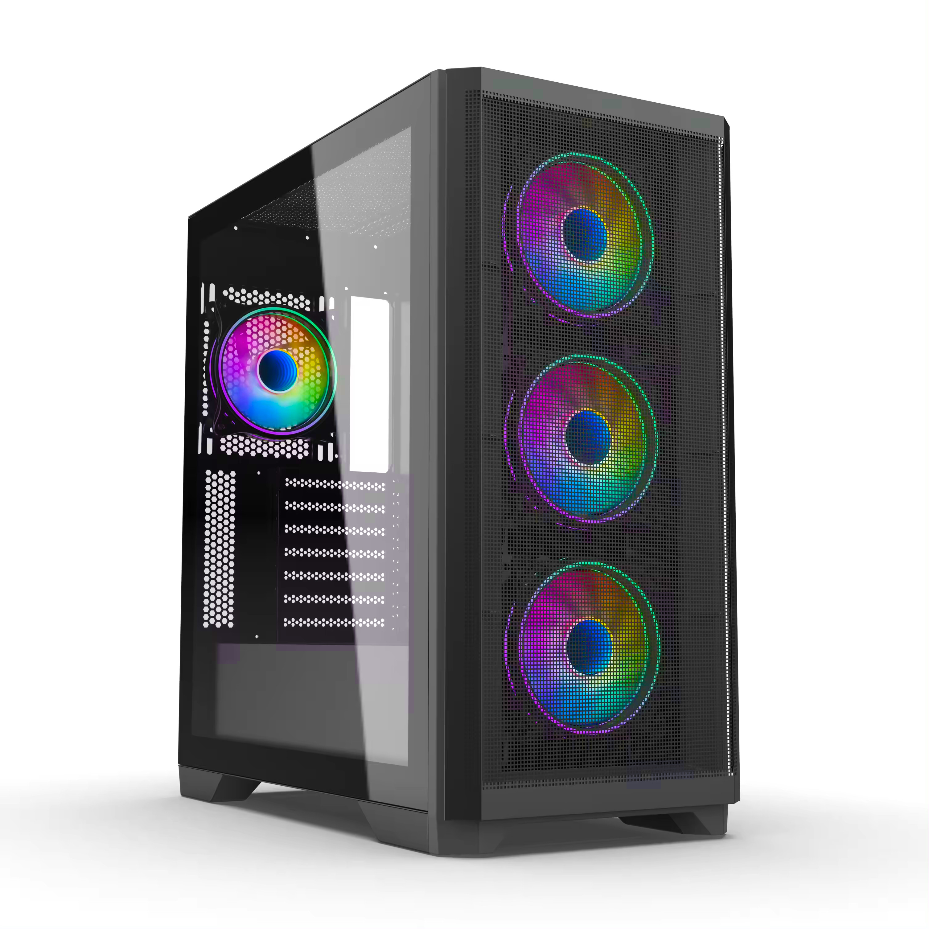 2023 Top Brand Good Quality Gaming PC Case with Mesh Front Panel