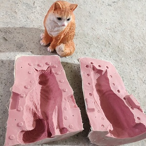 Molde de Estatua de Animal de Fundición de Concreto de Tamaño Natural Moldes de Animales de Fibra de Vidrio Águila León Moldes de Concreto para Adornos de Jardín - Product Image 4