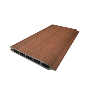 Nuevo plástico estacas de madera moderna de los paneles de <span class=keywords><strong>la</strong></span> cerca de plástico de madera revestida de esgrima - Product Image 5