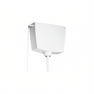 Réservoir de toilette blanc 6-9 L avec robinet pour installation murale - Product Image 3
