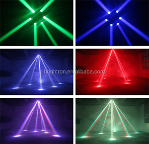 Venta caliente 6*10W RGBW 4IN1 Smart Beam cabeza móvil LED etapa luz para Bar y boda etapas - Product Image 6