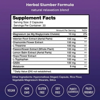 Capsules personnalisées d'extrait de pineal pour le sommeil, avec magnésium et camomille, pour l'amélioration de la mémoire, végétariennes, non habituelles, pour adolescents, 60 gélules