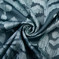 Nouvelle mode, tissu satiné à bulles organique personnalisé, imprimé numérique, aspect soie, 100% polyester, vêtements, robe, sur commande