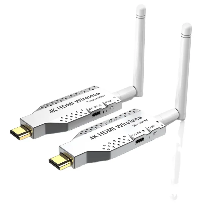 4k kabellos HDMI Anzeigadapter Audio Video Sender und Empfänger 4k 30Hz Erweiterung für Laptop PC DVD zu Fernsehmonitor