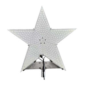 DC12V Auto RGB LED Star Shape Panel Light Fun Attraction Fairground Lights avec alimentation IP65 PC Corps de lampe - Product Image 1