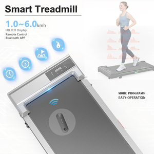 Cinta de Correr y Caminar Eléctrica, Máquina para Caminar en Casa, <span class=keywords><strong>Caminadora</strong></span> Pequeña Debajo del Escritorio - Product Image 3