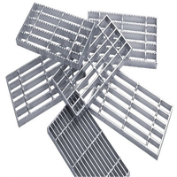 Caillebotis en acier galvanisé/Caillebotis en aluminium/Caillebotis en acier inoxydable Caillebotis pour escaliers Couvre-tranchée
