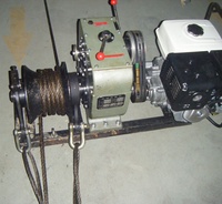 Treuil de traction à courroie JJQ en acier 3 tonnes 50KN pour levage de câbles, vitesse de traction certifiée ISO, autres outils manuels